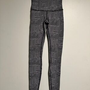 Lululemon Geometric Patterned Leggings